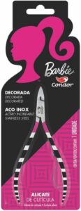 Alicate Para Cutícula da Barbie em Aço Inox Alicate Para Cutícula da Barbie em Aço Inox